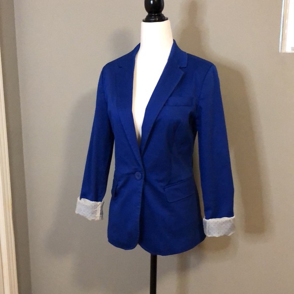 Smart Set blue jacket size small. - Picture 2 of 3